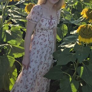 Francescas Floral Pink Dress